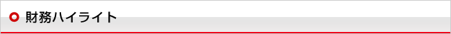 財務ハイライト
